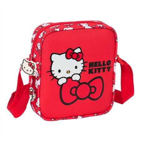 Sac à Bandoulière Hello Kitty Iconic Rouge 16 x 18 x 4 cm