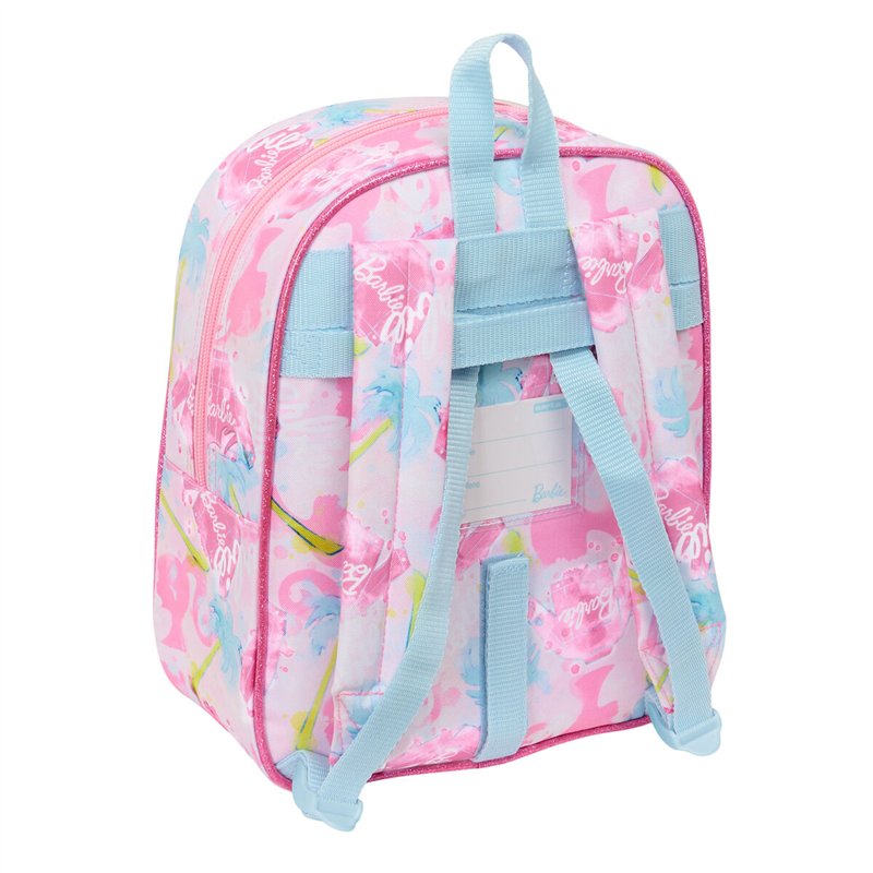 Image secondaire de Cartable Barbie Painterly Rose Bleu ciel 22 x 27 x 10 cm