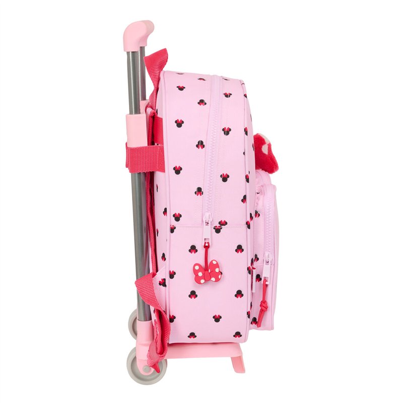 Image secondaire de Cartable à roulettes Minnie Mouse Naive Rose 28 x 34 x 10 cm