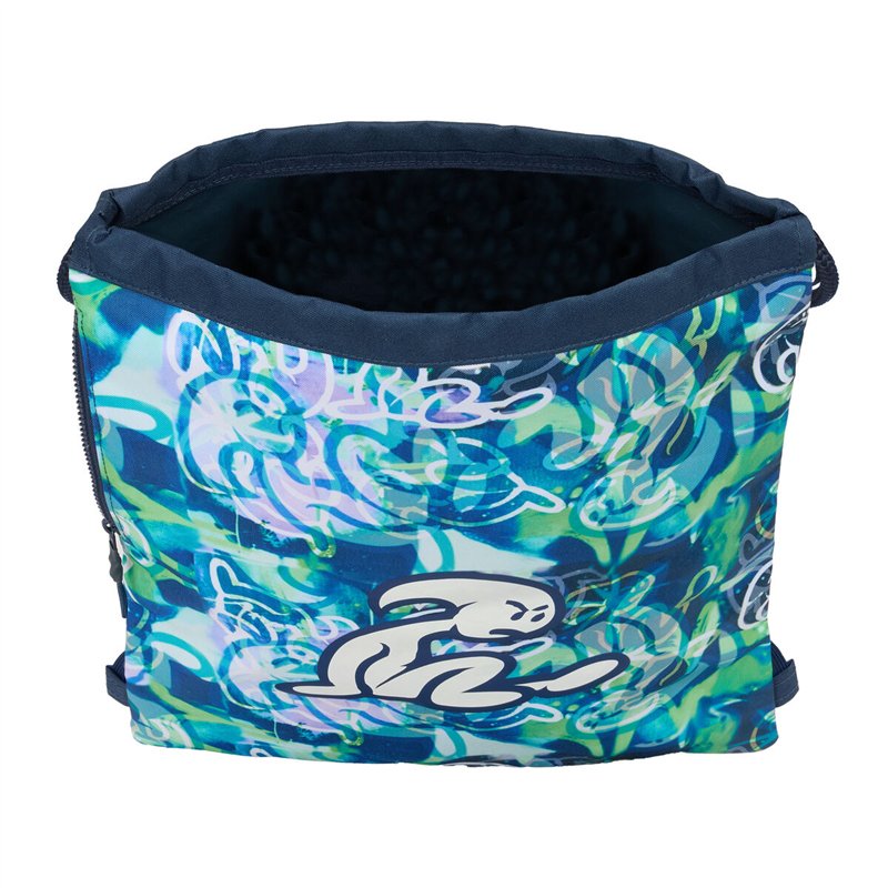 Image secondaire de Sac à dos serré par des ficelles El Niño Kook Blue marine 35 x 40 x 1 cm