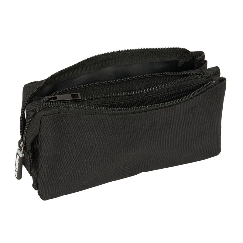 Image secondaire de Trousse Fourre-Tout Triple Kappa Dark Noir 22 x 12 x 3 cm
