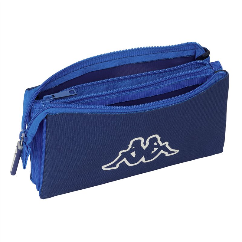 Image secondaire de Trousse Fourre-Tout Triple Kappa Rain Blue marine 22 x 12 x 3 cm