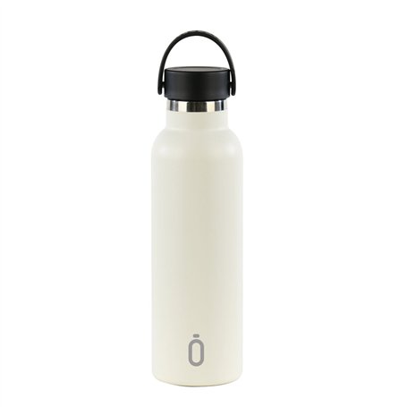 Bouteille Thermique Safta Nata Blanc Silicone Acier inoxydable