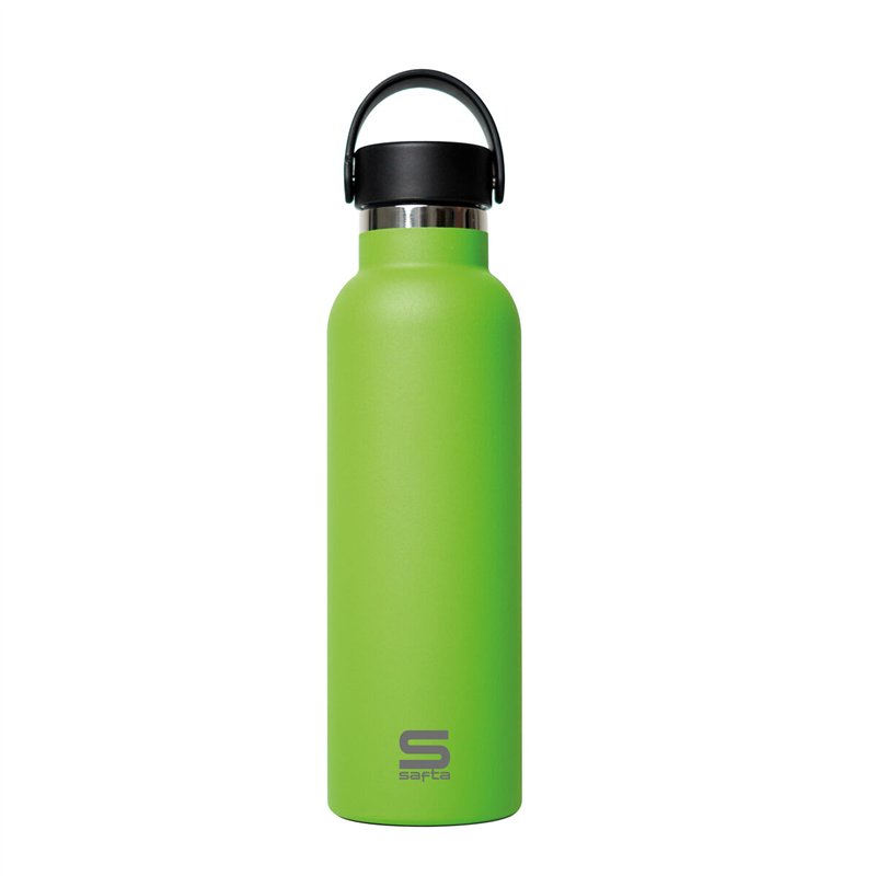 Bouteille Thermique Safta Verde Vert Silicone Acier inoxydable