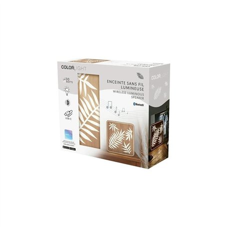 Haut-parleurs bluetooth portables Big Ben Interactive CBLNEONINLEAVESL