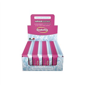 Lingettes humides pour animaux domestiques Inodorina Talco 60 Unités