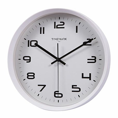 Horloge Murale Timemark Blanc 30 x 30 cm