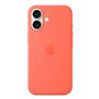 Protection pour téléphone portable Apple IPHONE 16 Orange Apple iPhone 16