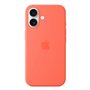 Protection pour téléphone portable Apple IPHONE 16 Orange Apple iPhone 16