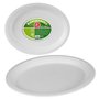 Service de vaisselle Best Products Green Canne à sucre ø 32 cm Biodégradable Produits à usage unique 25 Unités