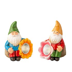 Nains de jardin Lumineo 7,5 x 7 x 11 cm
