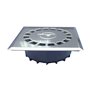 Évier Tecnoagua T-88 I PVC Acier inoxydable 16,5 x 16,5 x 5 cm 5 cm Vertical