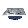 Évier Tecnoagua T-88 I PVC Acier inoxydable 11,7 x 11,7 x 4,4 cm Ø 4 cm Vertical