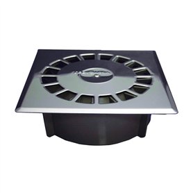 Évier Tecnoagua T-88 I PVC Acier inoxydable 16,5 x 16,5 x 5,7 cm Ø 7,5 - 5 cm Vertical