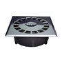Évier Tecnoagua T-88 I PVC Acier inoxydable 16,5 x 16,5 x 5,7 cm Ø 7,5 - 5 cm Vertical