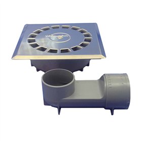 Évier Tecnoagua T-88 VHI PVC Acier inoxydable 16,5 x 16,5 x 5 cm Ø 5 cm