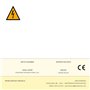 Raquette tueuse dinsectes rechargeable avec LED Lifetime 48 x 21 cm Métal/Plastique