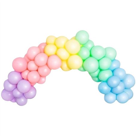 Ballons décoratifs Oh Yeah! Multicouleur 30 cm 2,5 m (40 Unités)