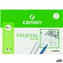 Papier à dessin Canson VEGETAL BASIK A4 12 Volets (20 Unités)