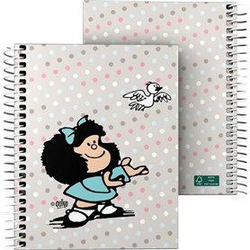 Cahier Mafalda Bird Multicouleur A6 100 Volets