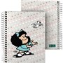 Cahier Mafalda Bird Multicouleur A6 100 Volets