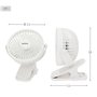 Ventilateur de Bureau Rechargeable Aktive (6 Unités)