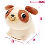 Peluche qui bouge Winfun Tissu Peluche Plastique 17 x 15 x 13 cm (2 Unités)