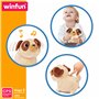 Peluche qui bouge Winfun Tissu Peluche Plastique 17 x 15 x 13 cm (2 Unités)