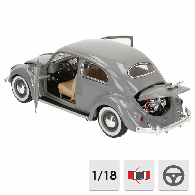 Image secondaire de Voiture Bburago GT-Volkswagen Kafer Beetle (1955) 1:18