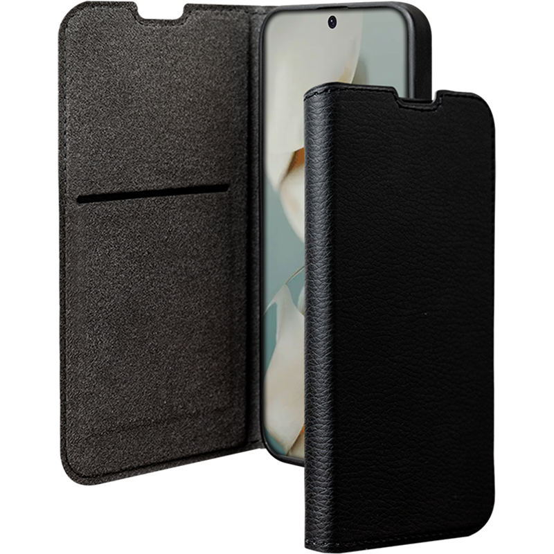 Folio Google Pixel 9A Wallet Fonction Stand Noir - Certifié GRS Bigben