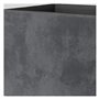 Jardiniere Muret - DEROMA - Millennium R - Anthracite - A réserve d'eau - 59 cm