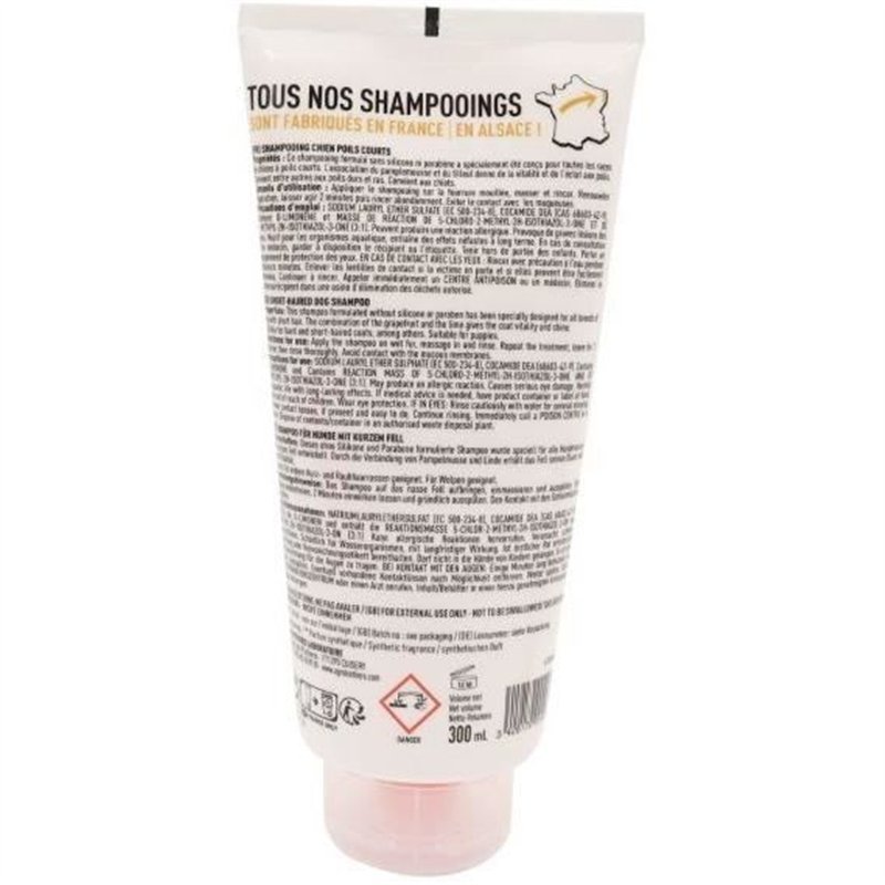 Image secondaire de Shampoing - VETOCANIS - BIO000493 - Chien poils courts - 300 ml