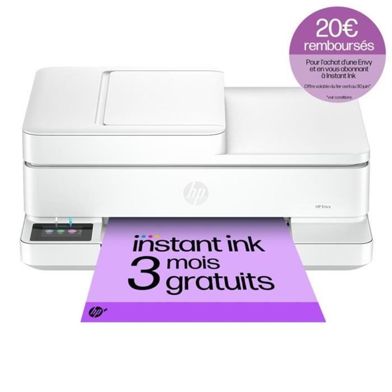 Imprimante tout-en-un HP Envy 6530e jet d'encre couleur