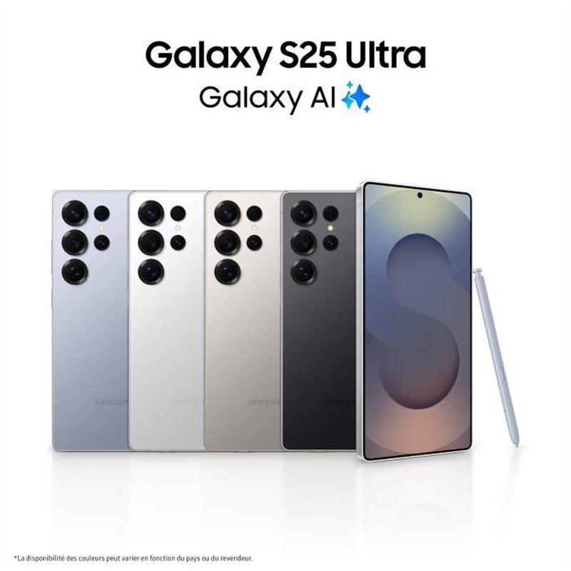Image secondaire de SAMSUNG Galaxy S25 Ultra AI Smartphone 1 To Gris Titane