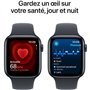 Apple Watch SE GPS + Cellular - 44mm - Boîtier Midnight Aluminium - Bracelet Midnight Sport Band - S/M