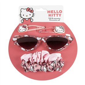 Lunettes de soleil enfant Hello Kitty Enfant 15 x 17 x 2 cm Accessoires pour les Cheveux 5 Pièces