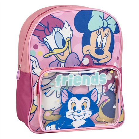 Cartable Minnie Mouse Rose 25 x 31 x 14 cm