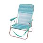 Chaise de Plage Colorbaby 55 x 35 x 72 cm Turquoise
