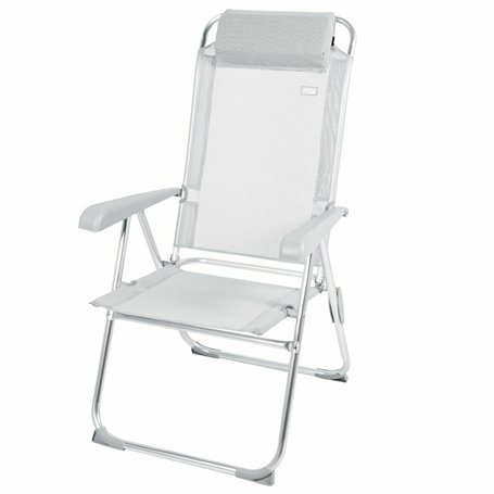Chaise Pliante Aktive Inclinable Gris 44 x 55 x 101 cm