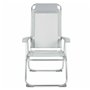 Chaise Pliante Aktive Inclinable Gris 44 x 55 x 101 cm