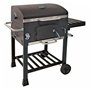 Barbecue à Charbon avec Couvercle et Roulettes Aktive 102 x 65 x 104 cm