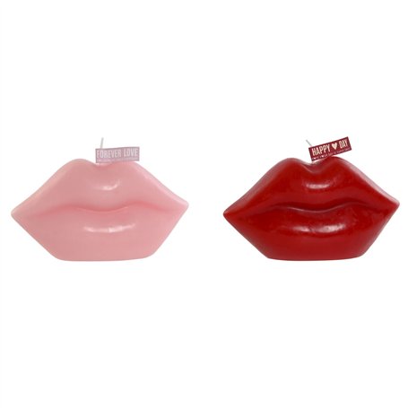 Bougie Parfumée Home ESPRIT Lèvres (2 Unités)