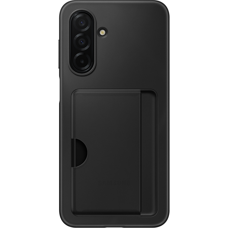 Coque Samsung Galaxy A26 Card Slot Porte-carte intégré Noire Samsung