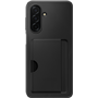 Coque Samsung Galaxy A26 Card Slot Porte-carte intégré Noire Samsung