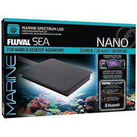 Lampe d'élairage a LED pour aquarium d'eau de mer - FLUVAL - Marine 3.0 Nano - Avec Bluetooth - 20W