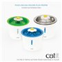 Filtre pour fontaine a eau pour chat a fleur - CATIT - Flower - Triple action - 2 pieces