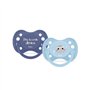 Duo sucettes anatomiques - DODIE - EDL A102 - +6 mois - Hippo