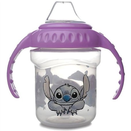 Tasse a poignées - THERMOBABY - 250 ml - Bec silicone - Lilo & Stitch