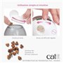 Distributeur de friandises pour chat - CATIT - PIXI - Design oreilles de souris - Blanc