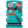 Kit collier & Laisse - AIMÉ - Reflechissant Violet pour Chat
